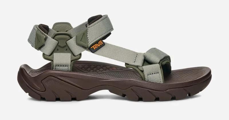 Women's Terra Fi 5 Universal Hiking Sandal in Blue/Black - 1