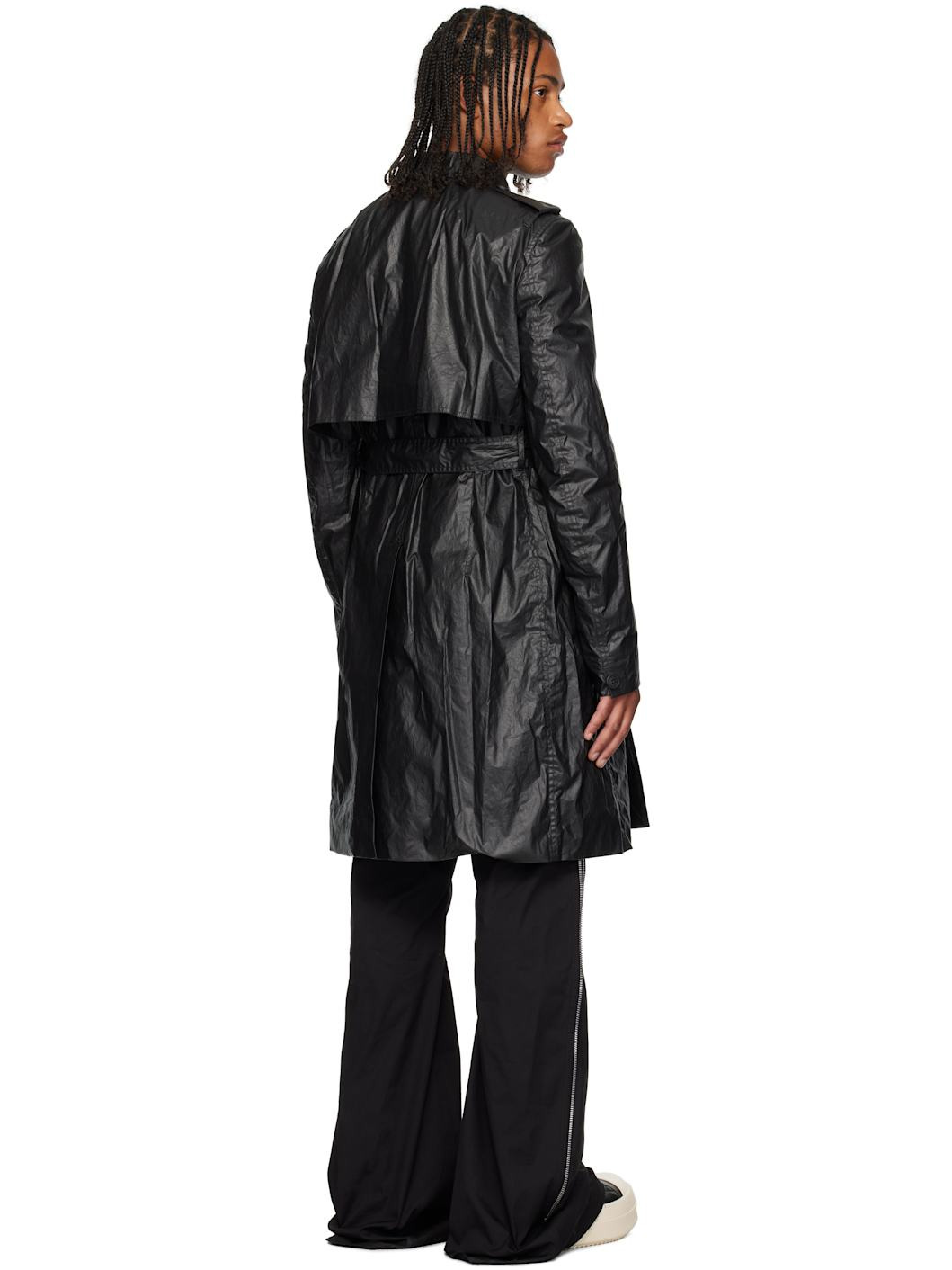 Black Concordians Mastrotrench Trench Coat - 3