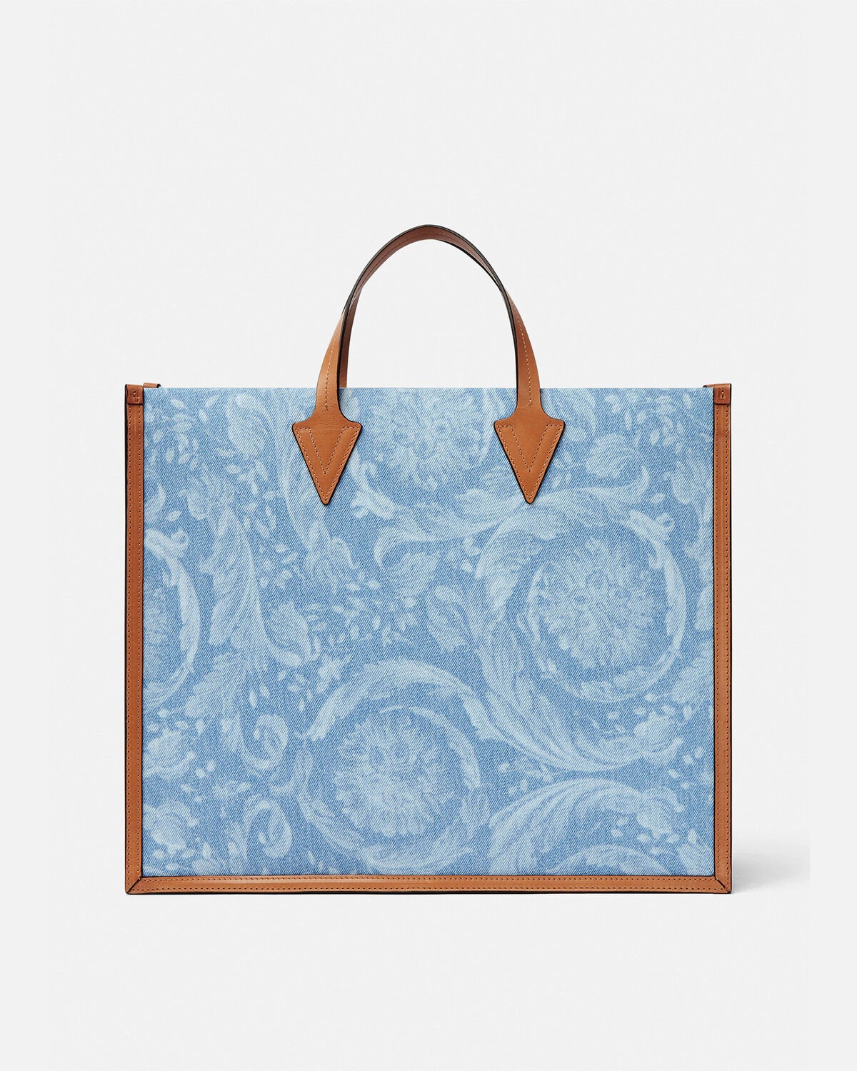 Versace Allover Denim Tote Bag - 3