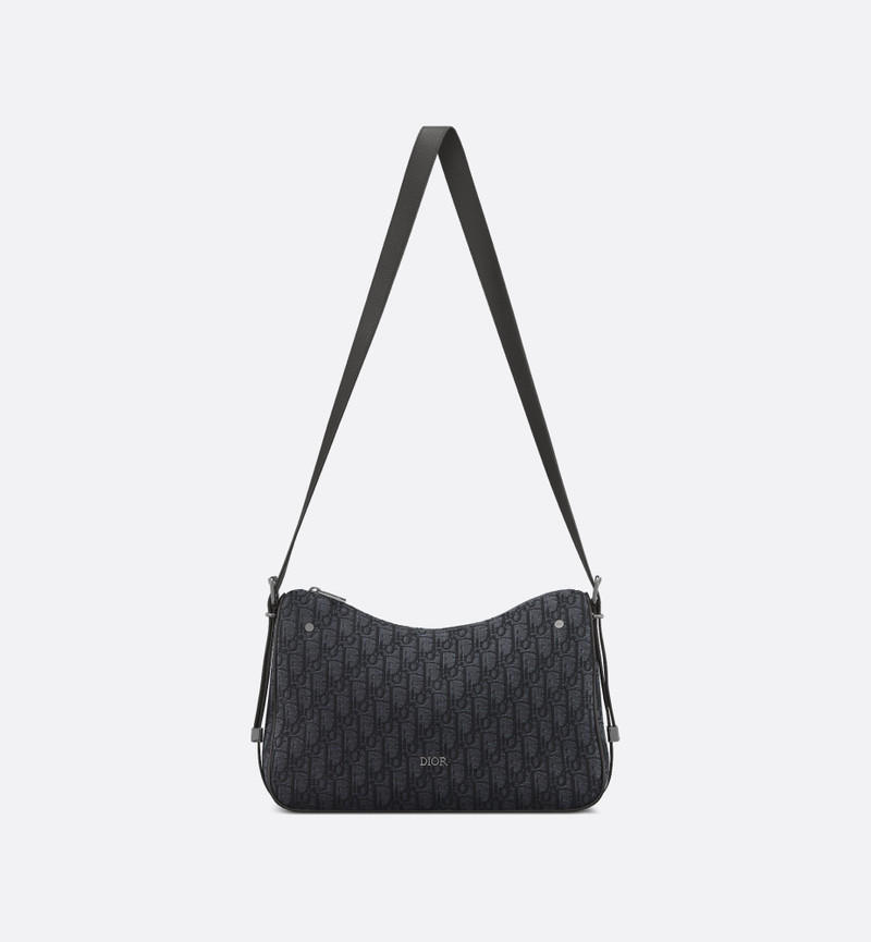 Medium Dior Slider Zipped Hobo Bag 7