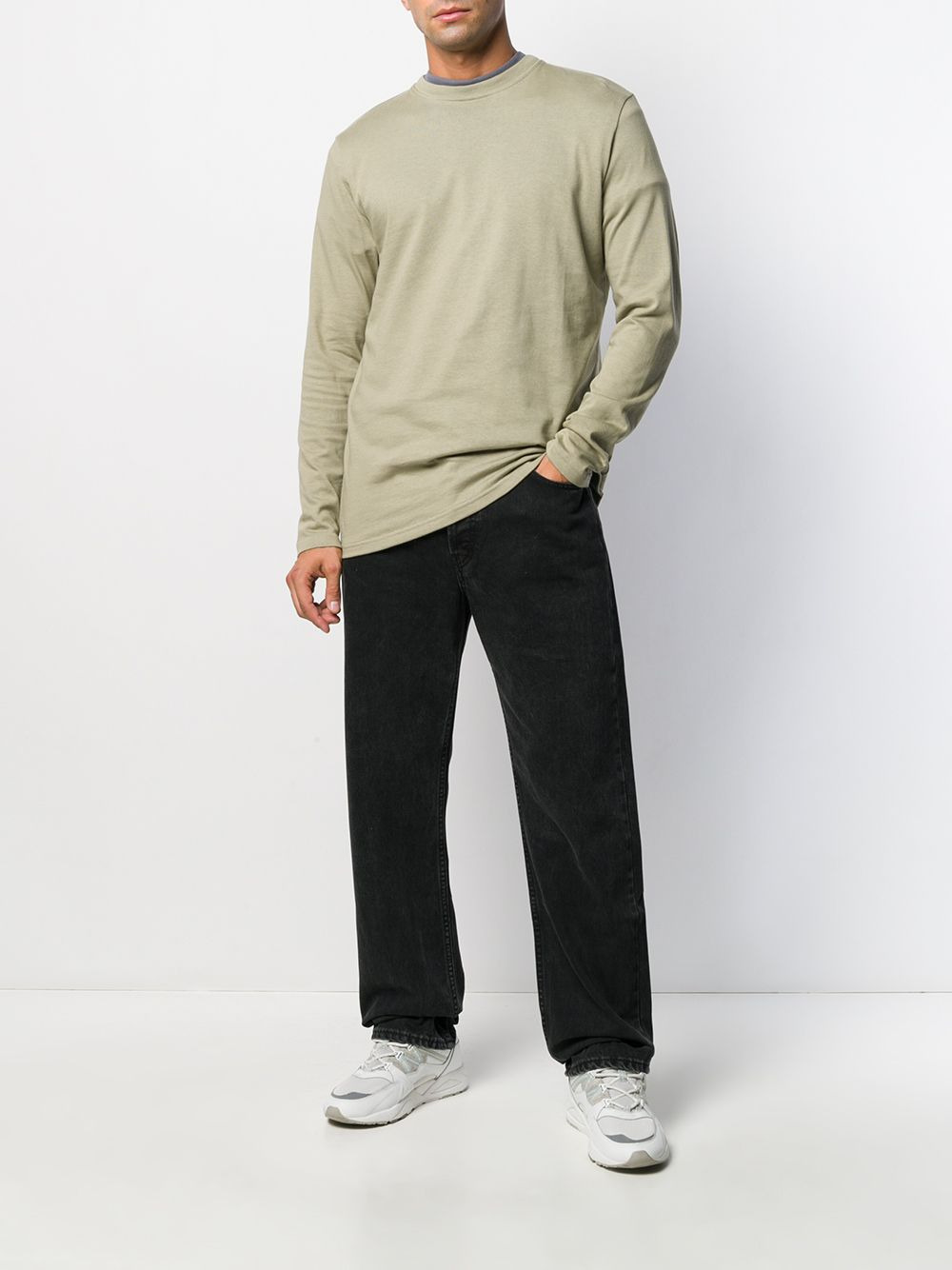 straight cut jeans - 2