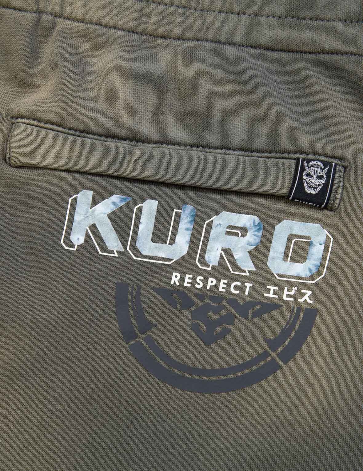 Brushed Seagull Print Garment-dyed Sweatpants - 13