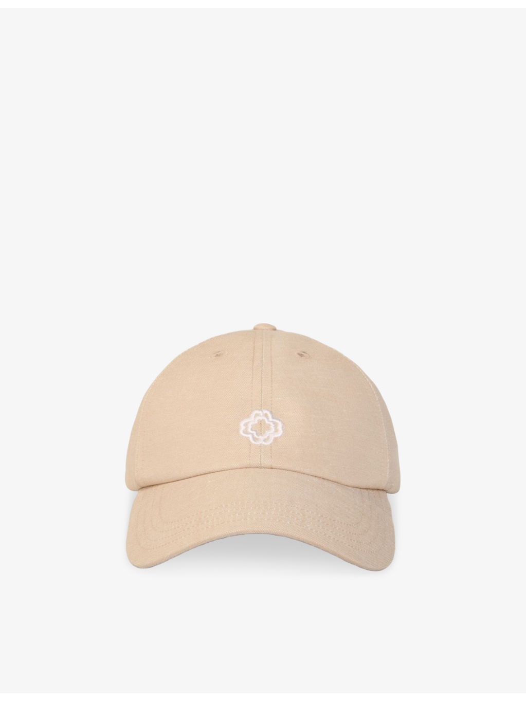 Logo-Embroidered Linen and Cotton-Blend Baseball Cap - 2