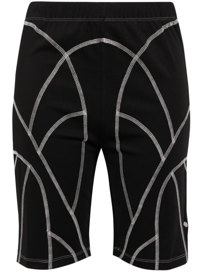 Spadix exposed-seam shorts 1