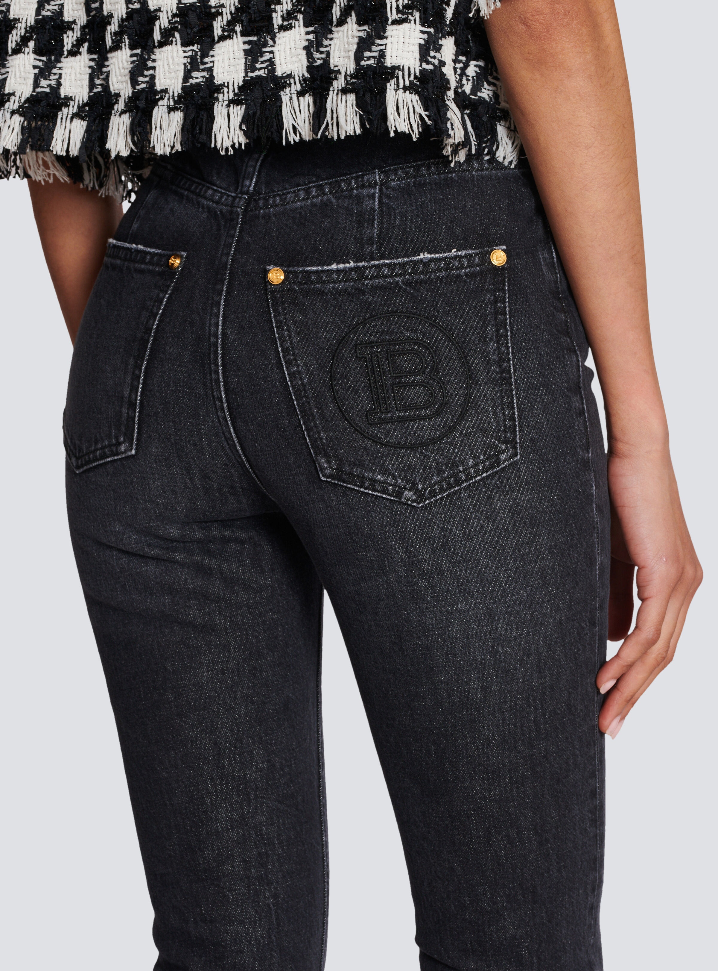 Eco-designed bootcut jeans - 7