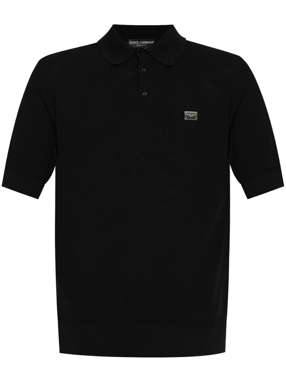 cotton polo shirt - 1