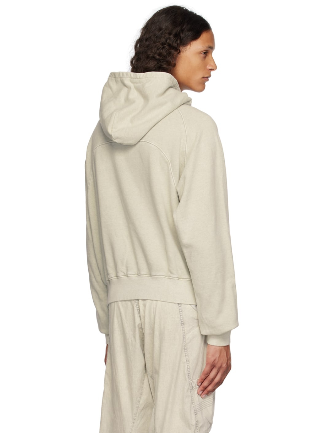 Off-White Button Hoodie - 3