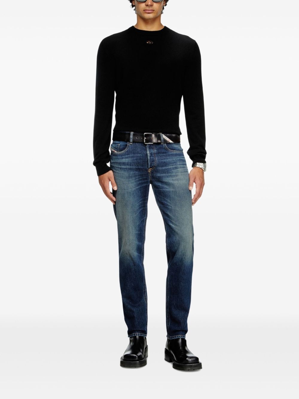 faded jeans - 2