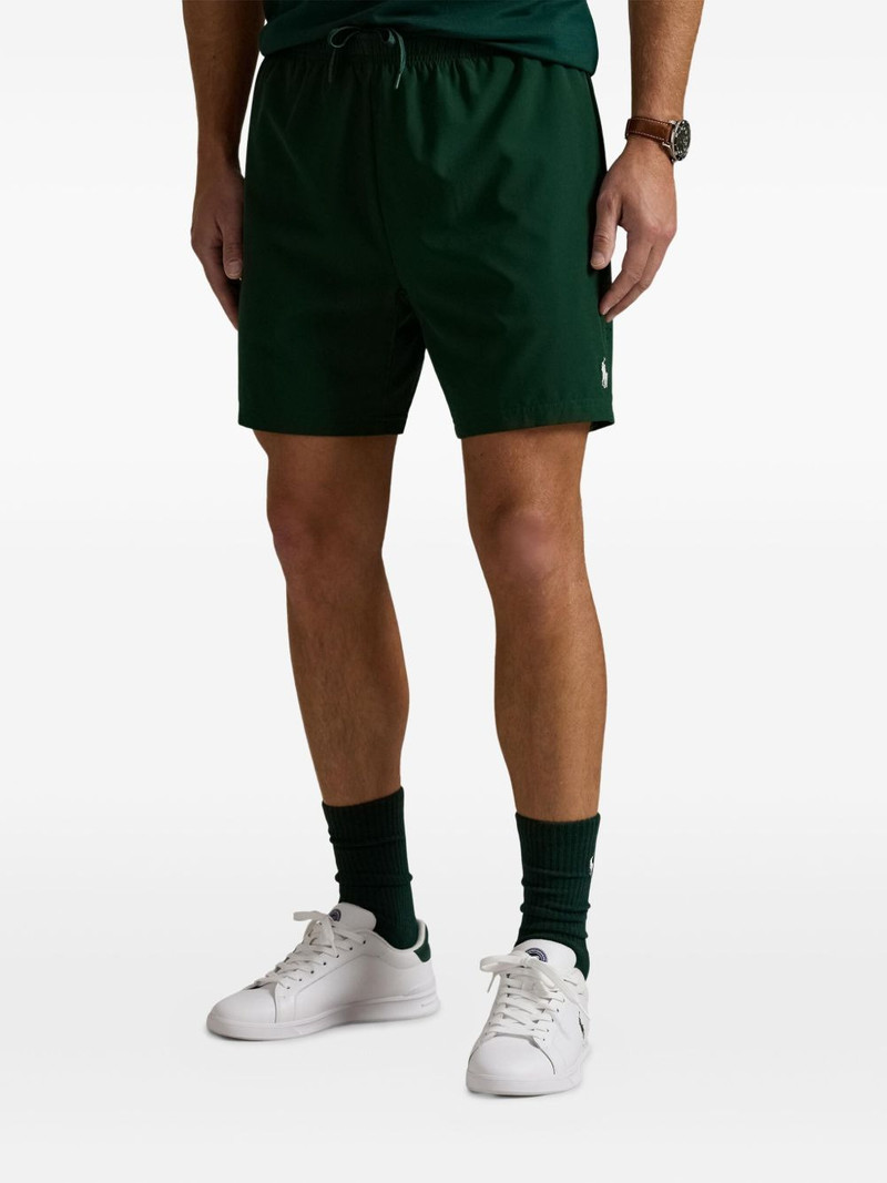 logo-embroidered shorts 3