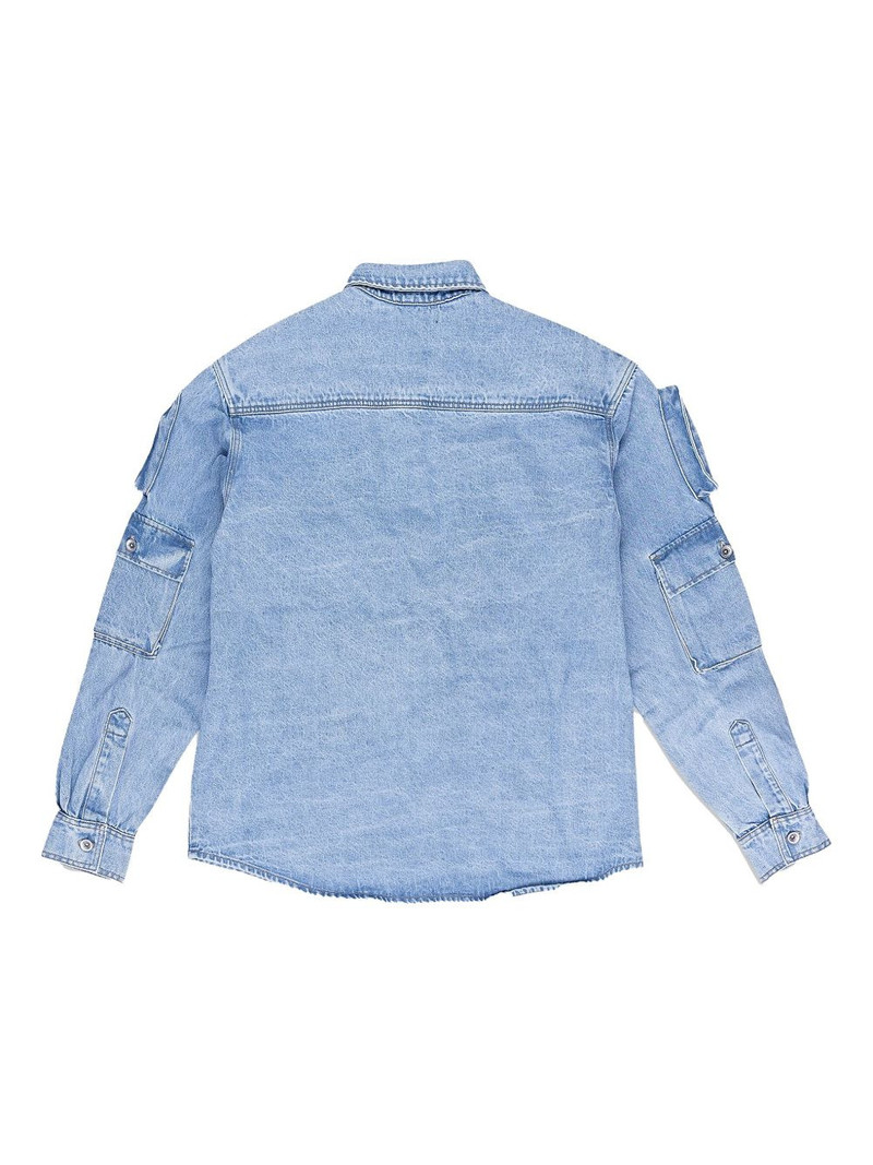 WHO DECIDES WAR pocket tech coat outlook