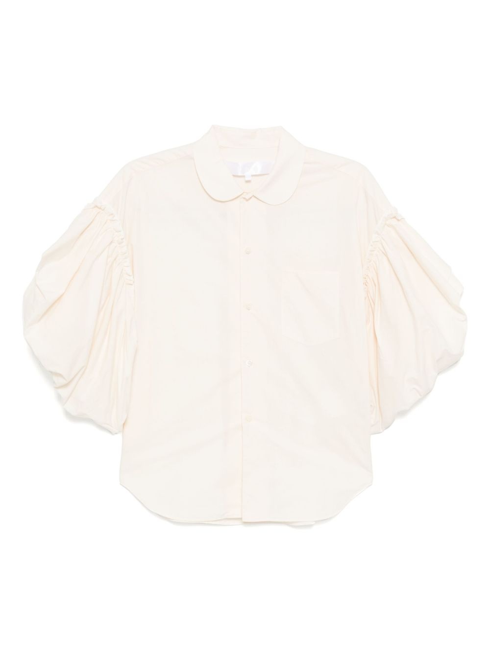 puff-sleeve shirt - 1