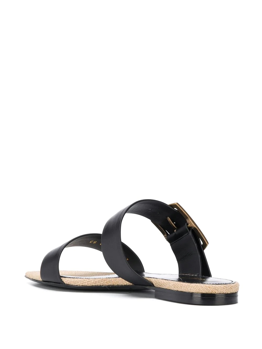 buckle strap sandals - 3