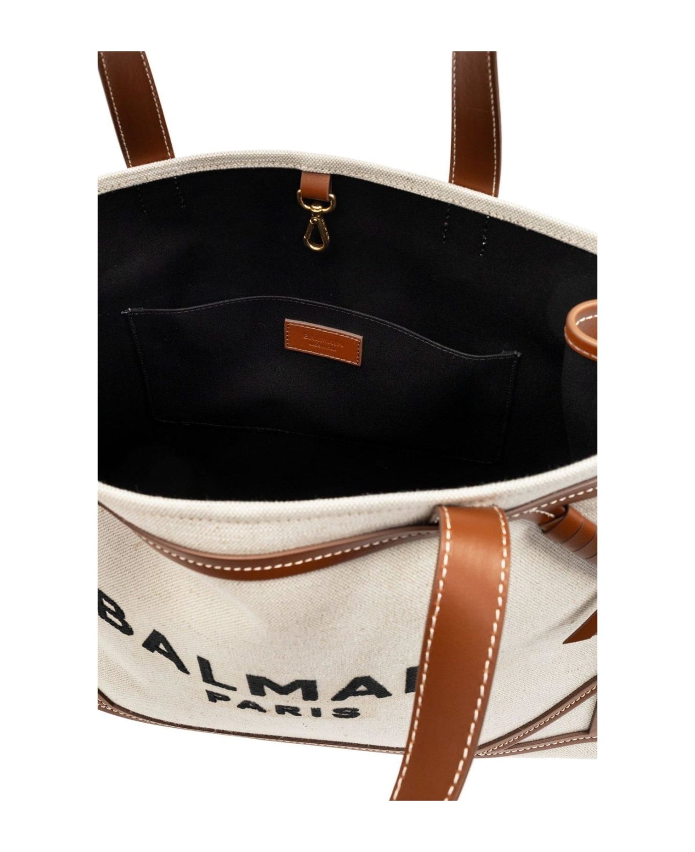 B-army Logo-embroidered Top Handle Bag - 4