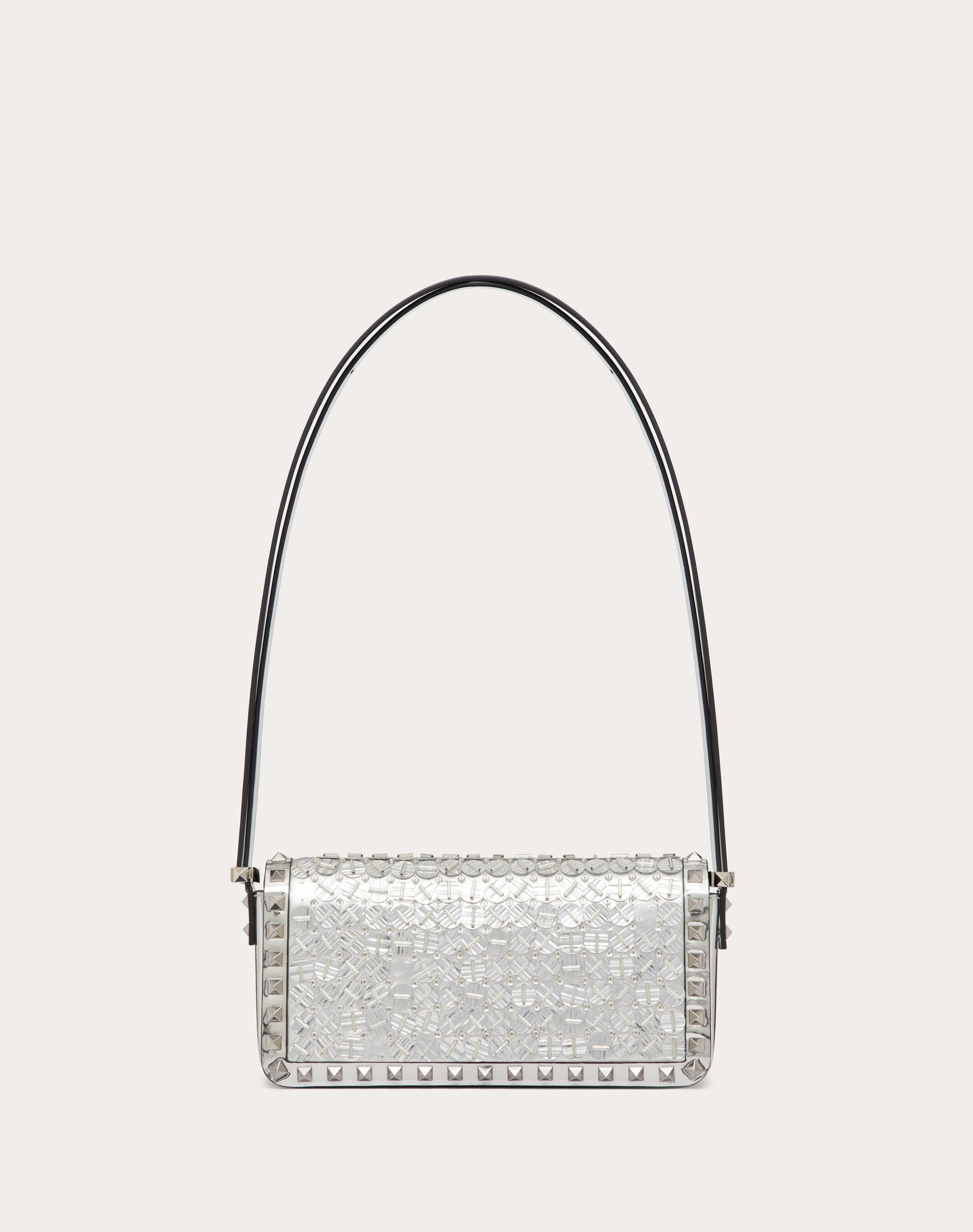 ROCKSTUD23 E/W EMBROIDERED SHOULDER BAG - 3