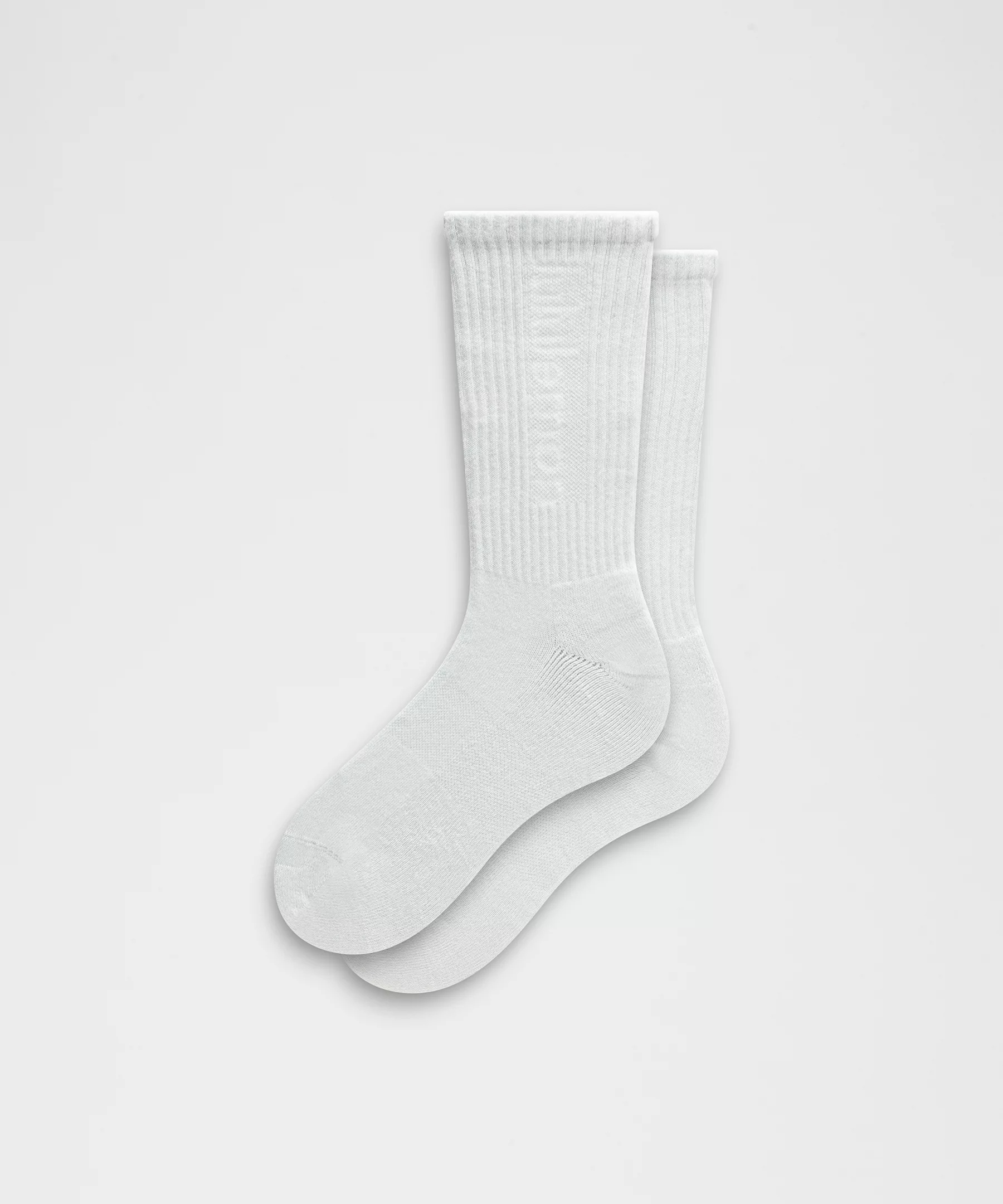 Unisex Daily Essential Crew Socks *Wordmark - 1