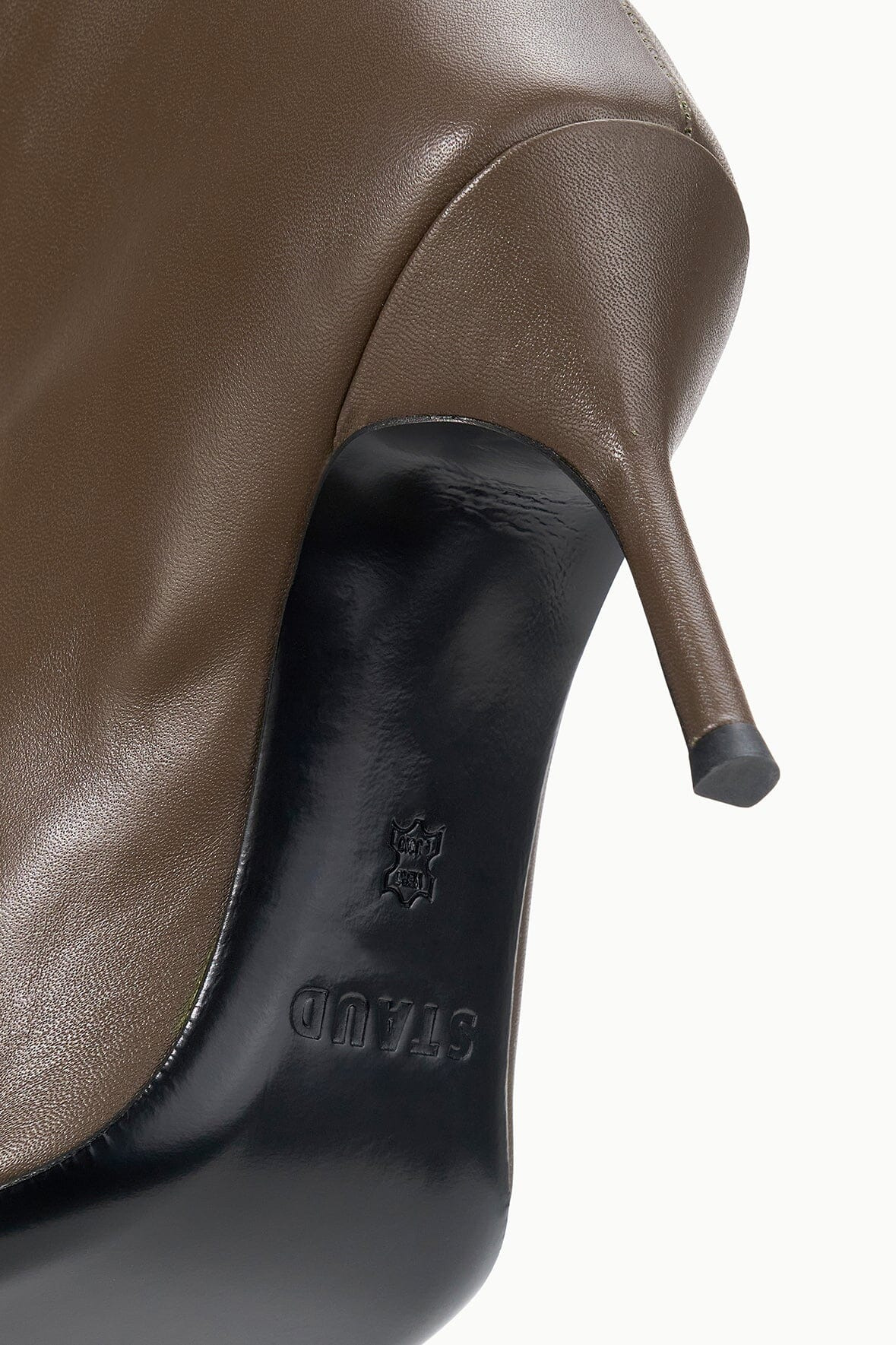 STAUD SEBASTIAN HIGH HEEL BOOT TRUFFLE - 9