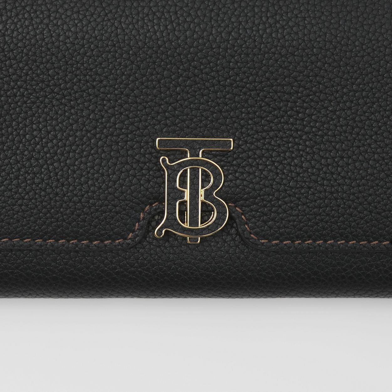 Monogram Motif Grainy Leather Continental Wallet - 2