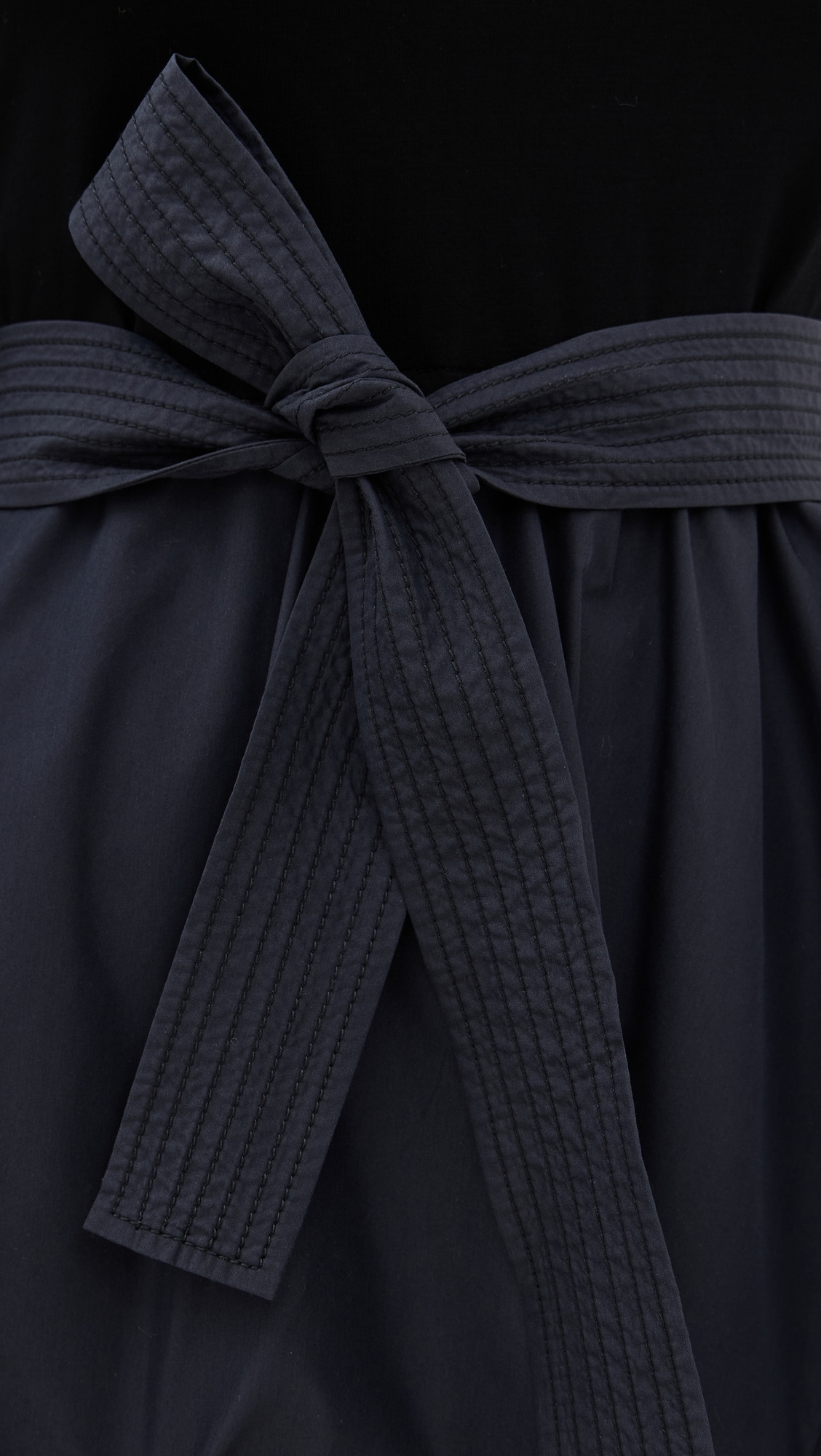 Long Sleeve T-Shirt Combo Dress - 5