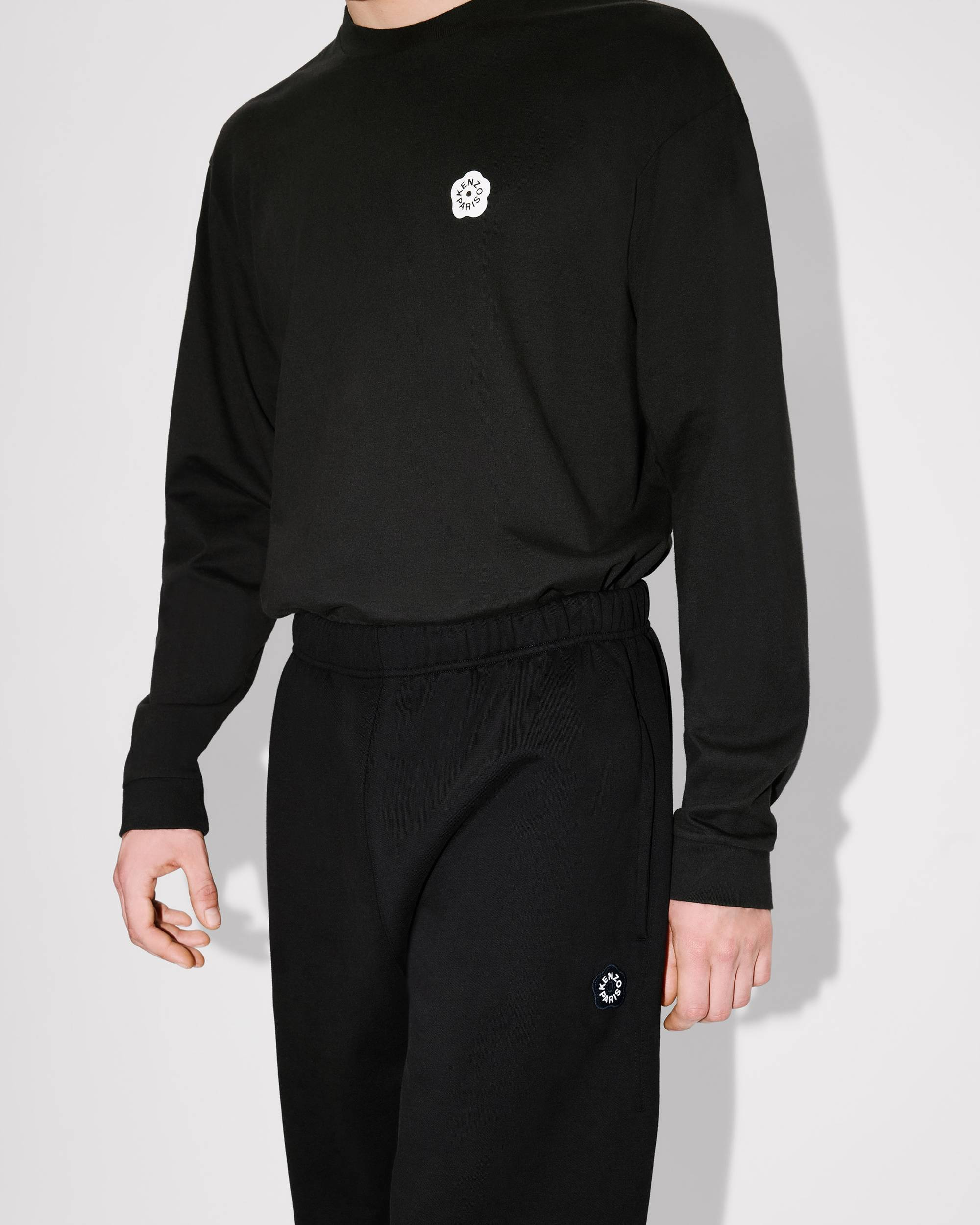 'Boke Flower 2.0' embroidered straight jogpants in cotton - 8