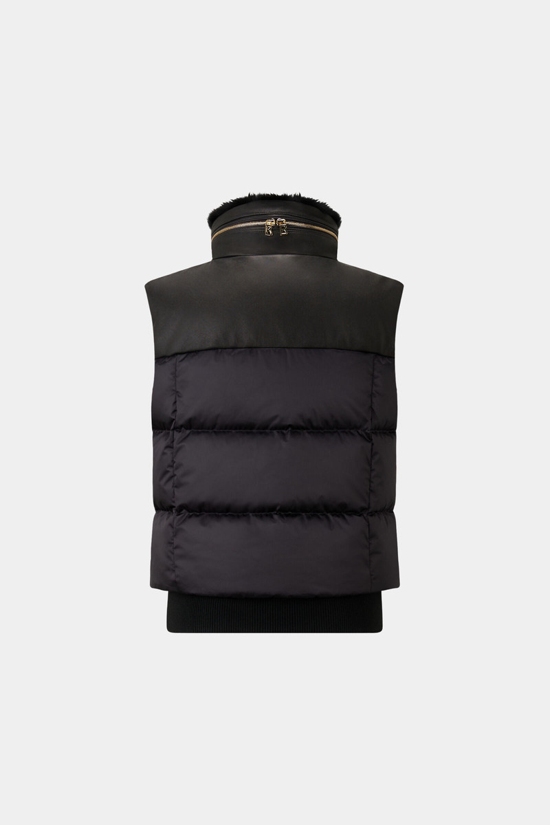 Nelli Down ski vest in Black 3