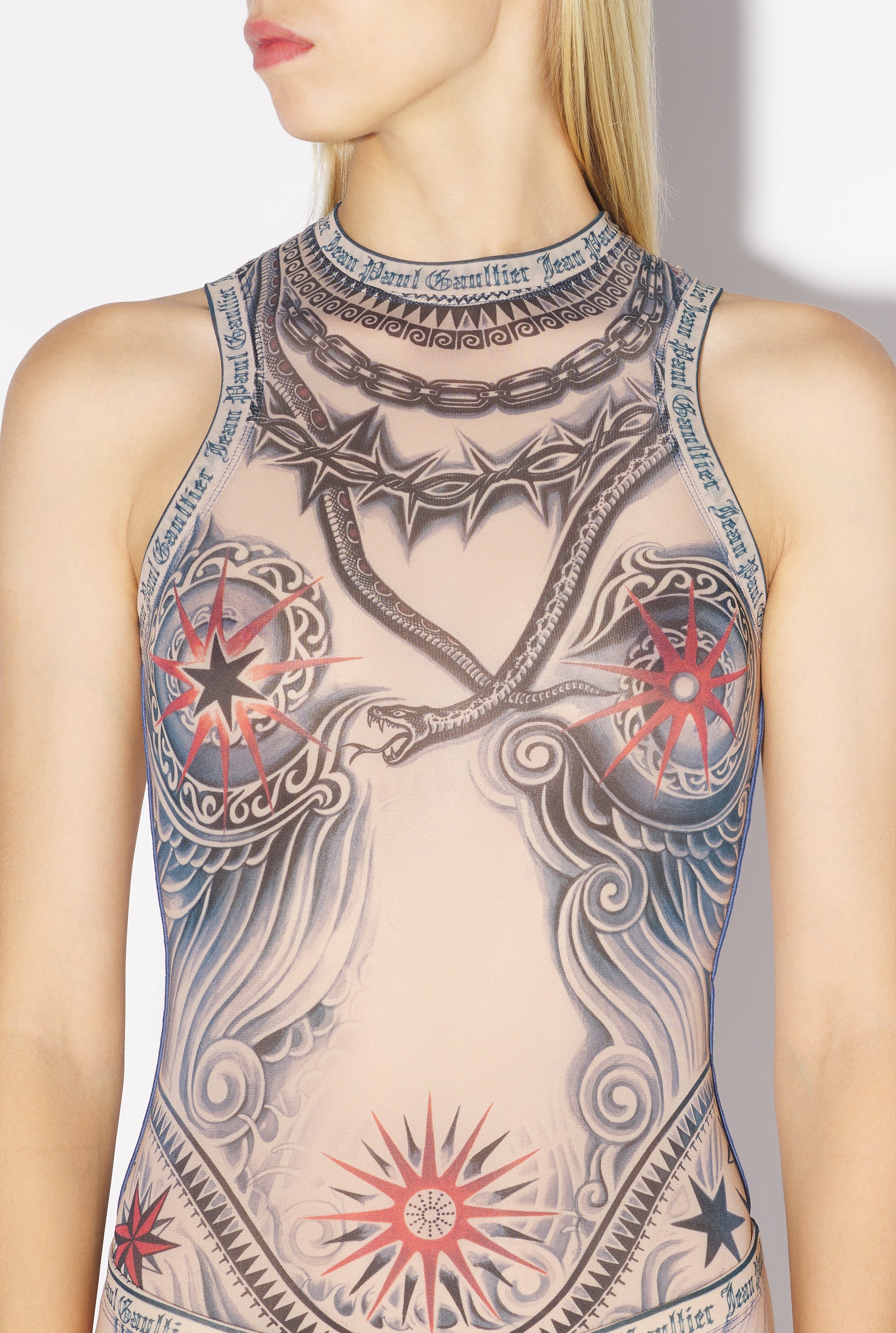 THE SUN TATTOO BODYSUIT - 5