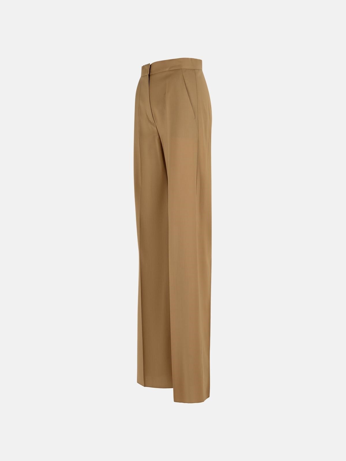 'FERNET' BEIGE VIRGIN WOOL PANTS - 2