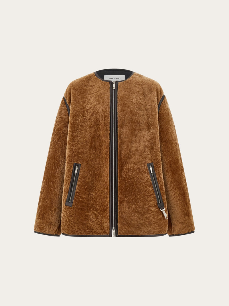 Shaved wool blouson 1