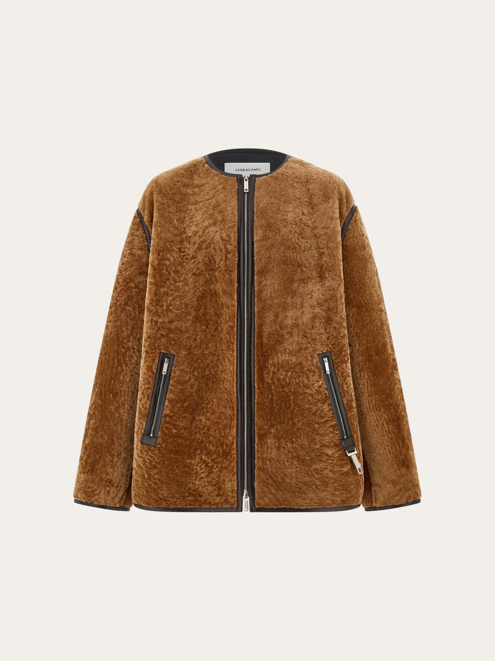 Shaved wool blouson - 1