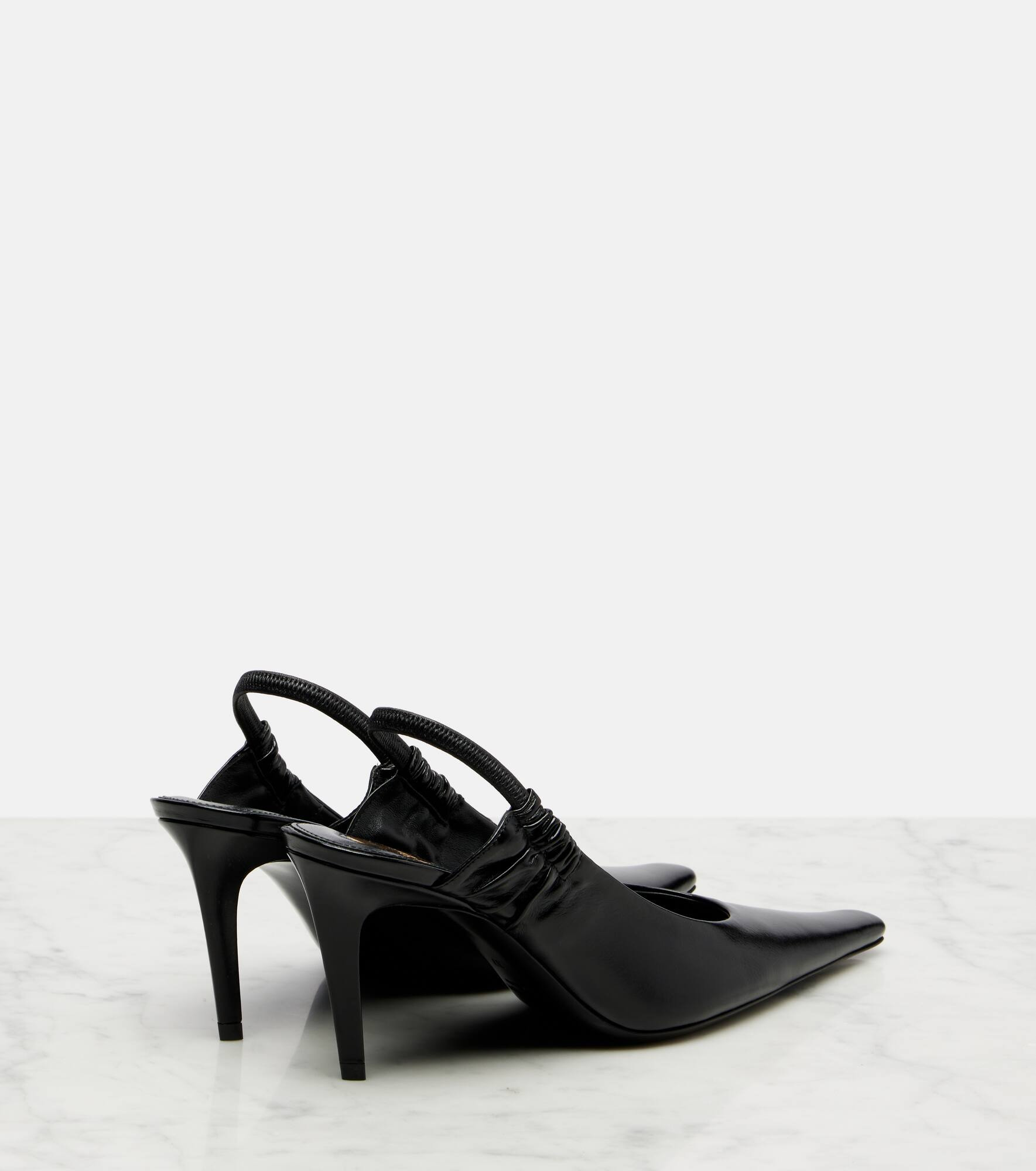Leather slingback pumps - 2
