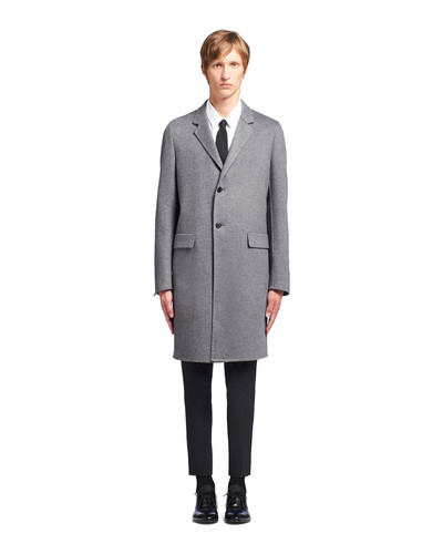 Prada Double cashmere coat outlook