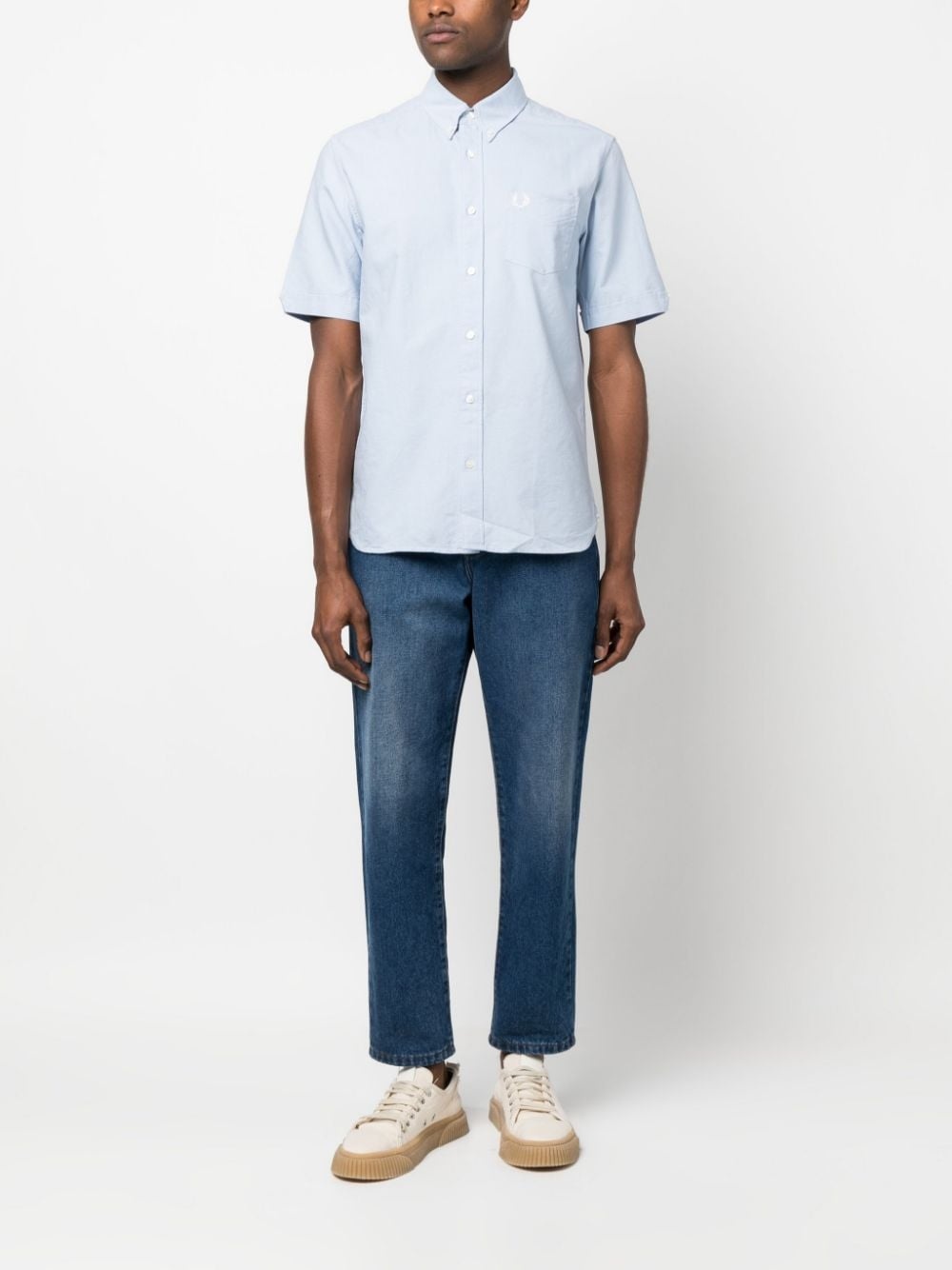 short-sleeve cotton shirt - 2