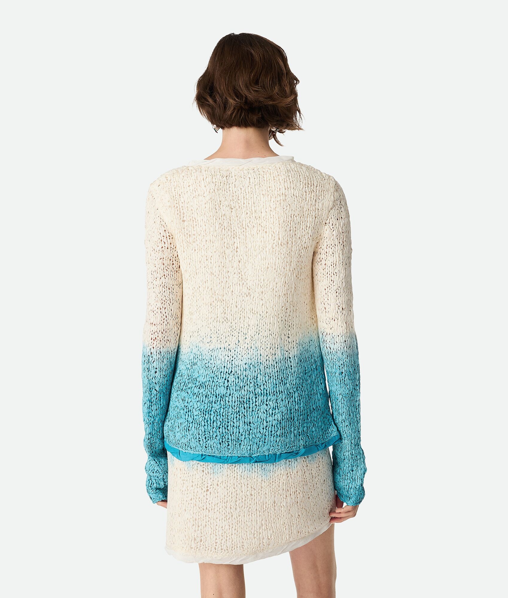 Wool And Silk Overdyed Jumper - 3