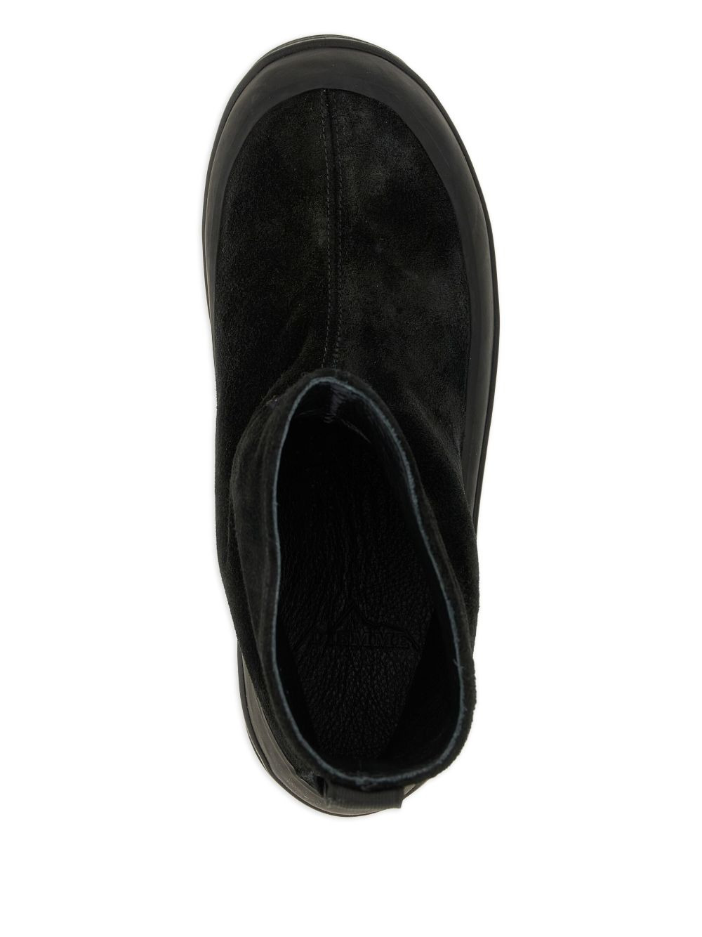 suede rubber-band boots - 3