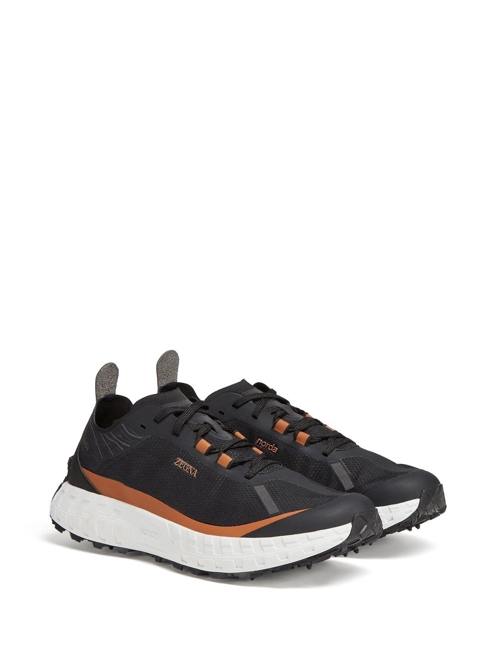 x norda low-top running sneakers - 2