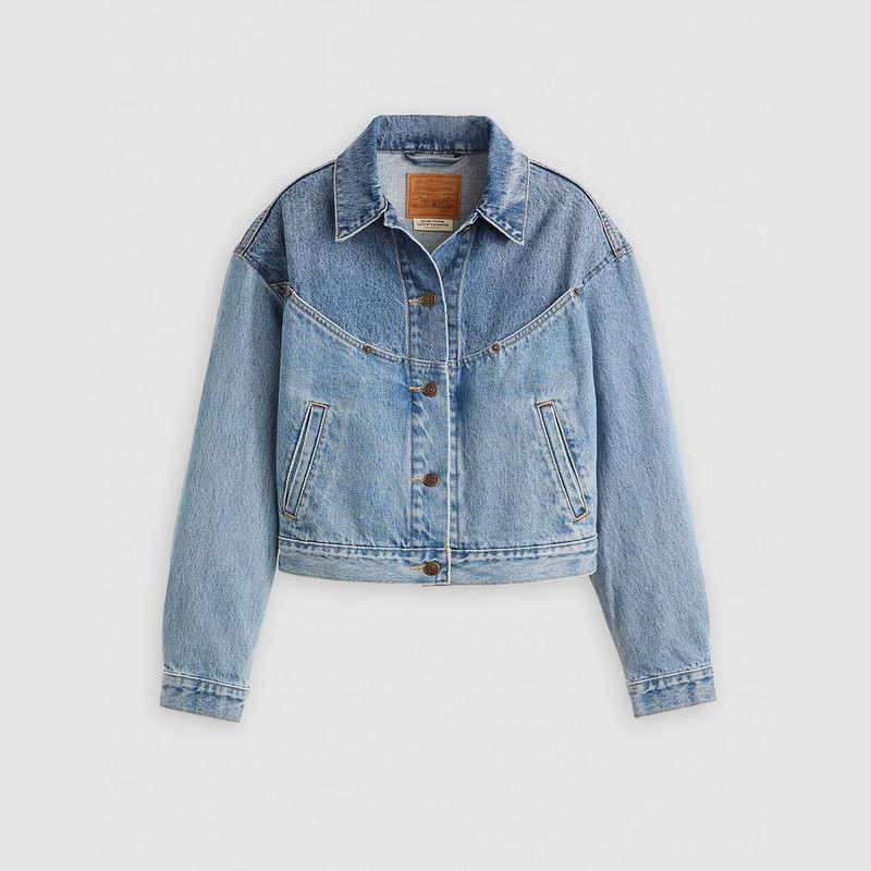 SHRUNKEN '90S TRUCKER JACKET 1