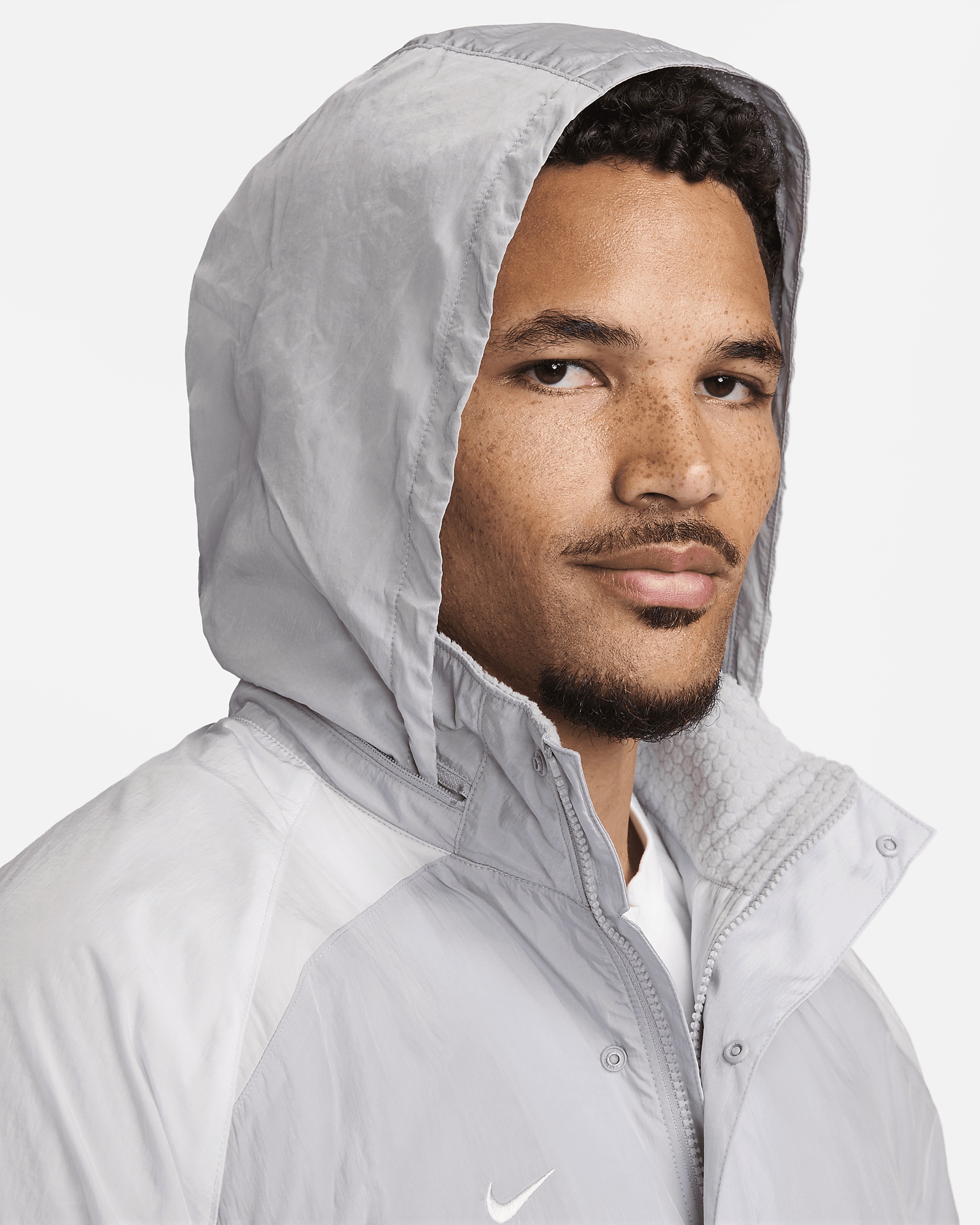 Nike Culture of Football Men's Therma-FIT Repel Hooded Soccer Jacket - 7