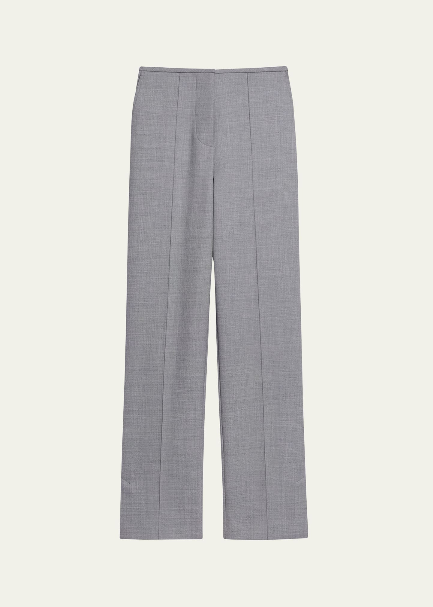 Low-Rise Car Trousers - 1