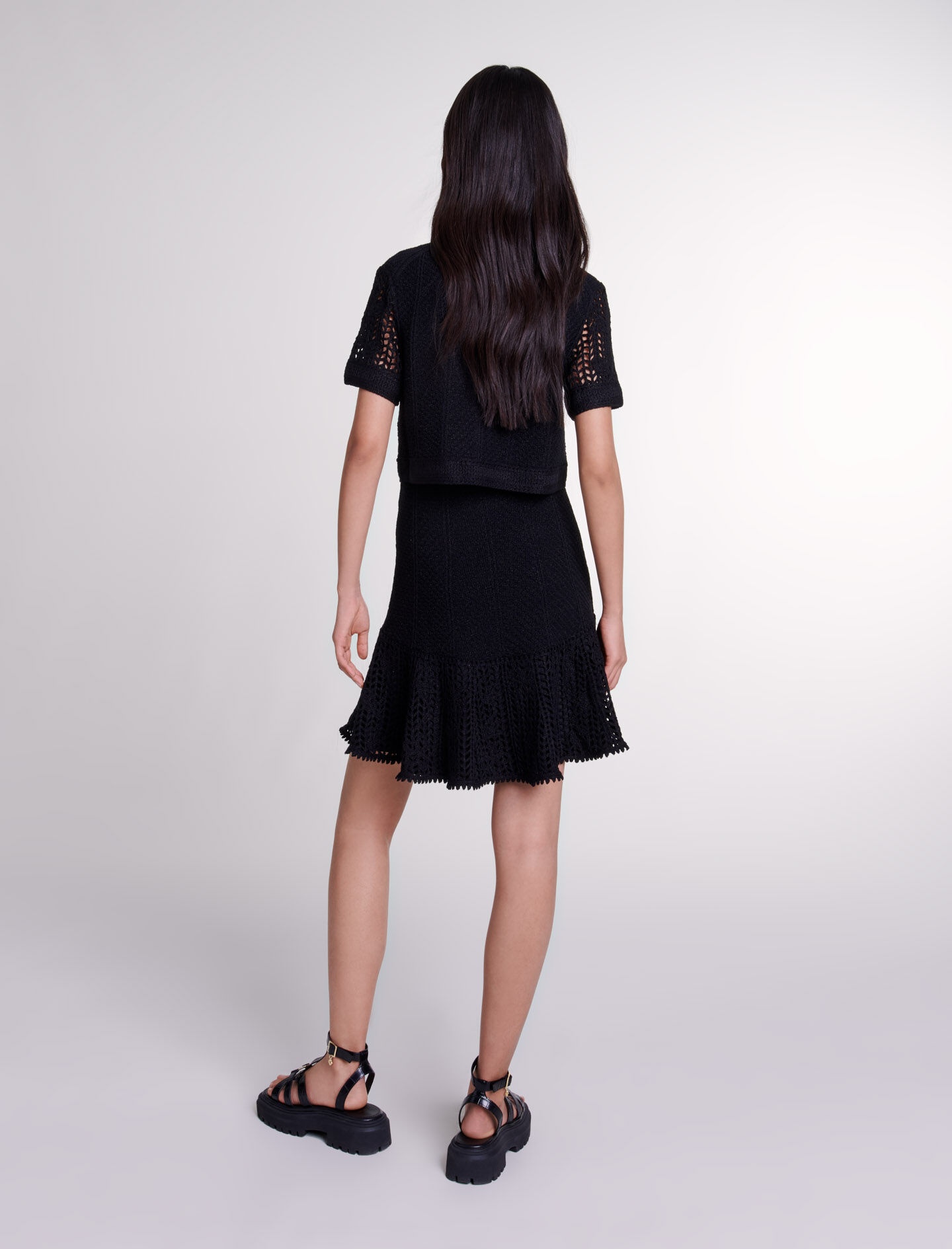 2-in-1 crochet dress - 4