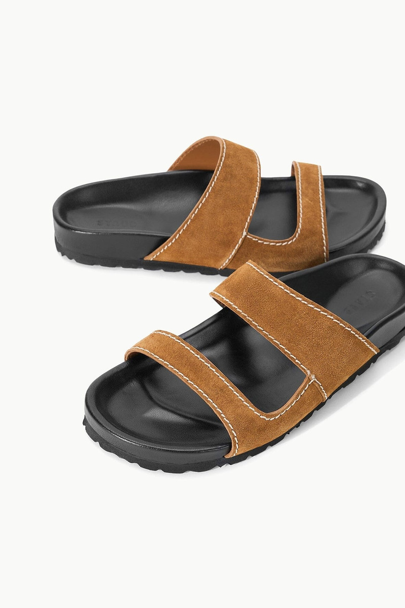 STAUD CYPRUS SLIDE TAN 3