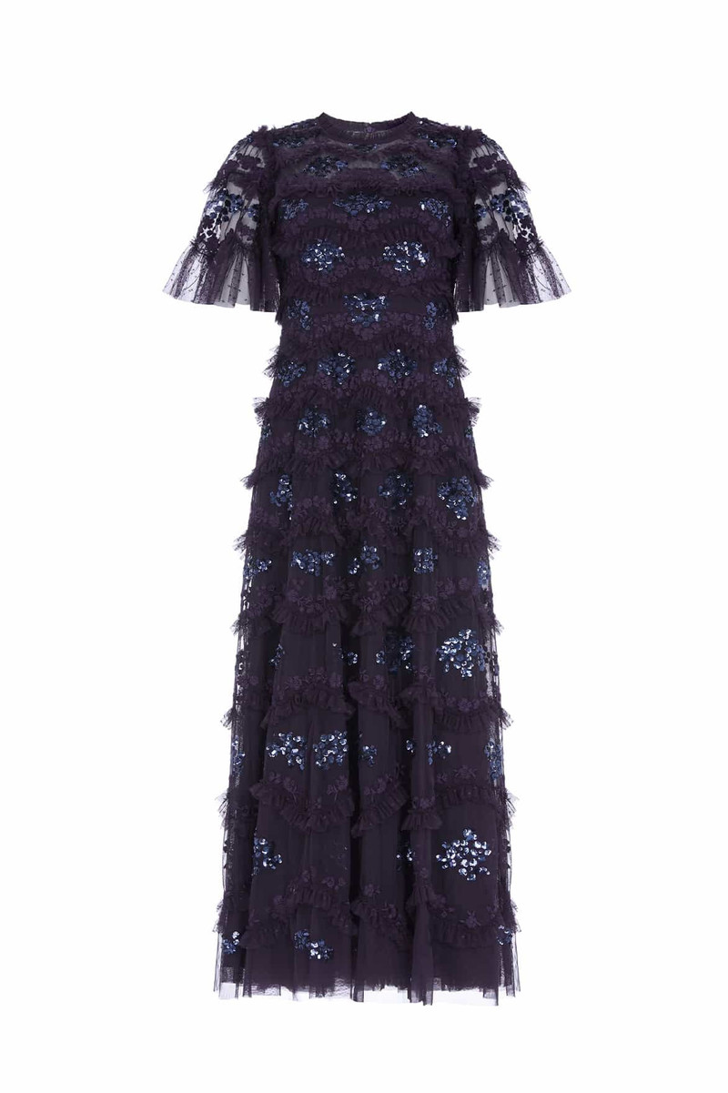 Daisy Wave Ankle Gown 1