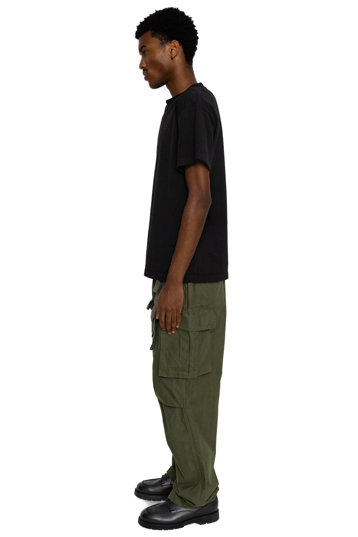 FA Pant Cotton Brushed HB - Olive - 4