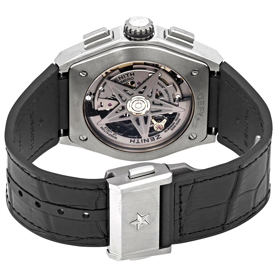 Zenith Defy El Primero 21 Chronograph Automatic Silver Dial Titanium Men's Watch 95.9001.9004/01.R58 - 3