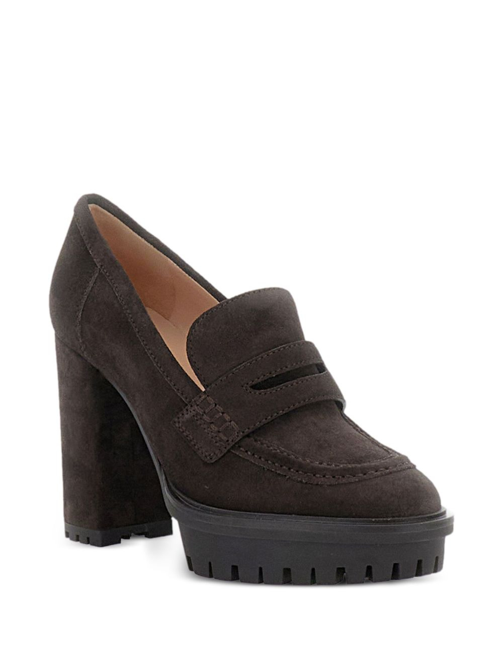loafer-style platform heeled pumps - 2