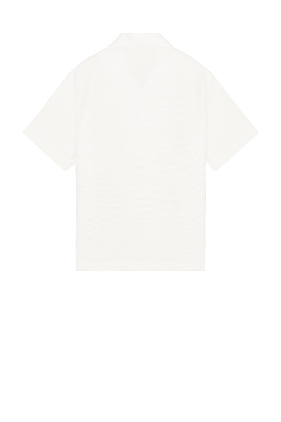 Waffle Textured Monochrome Shirt - 4