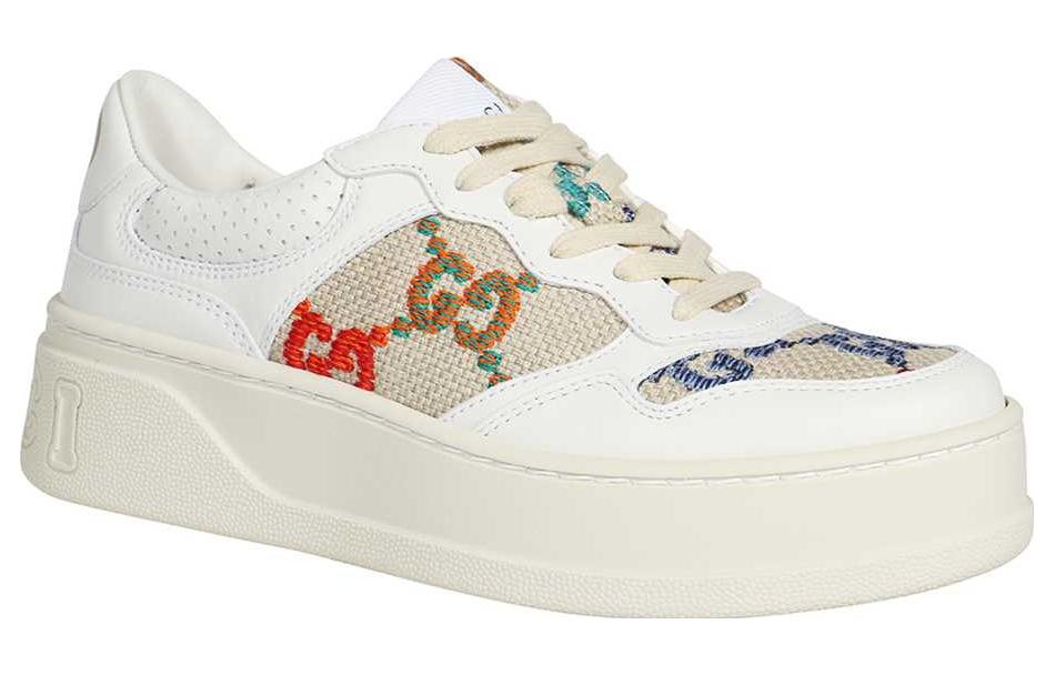 (WMNS) Gucci GG Sneaker 'Multicolor Embroidered' 670408-AABBW-9068 - 4