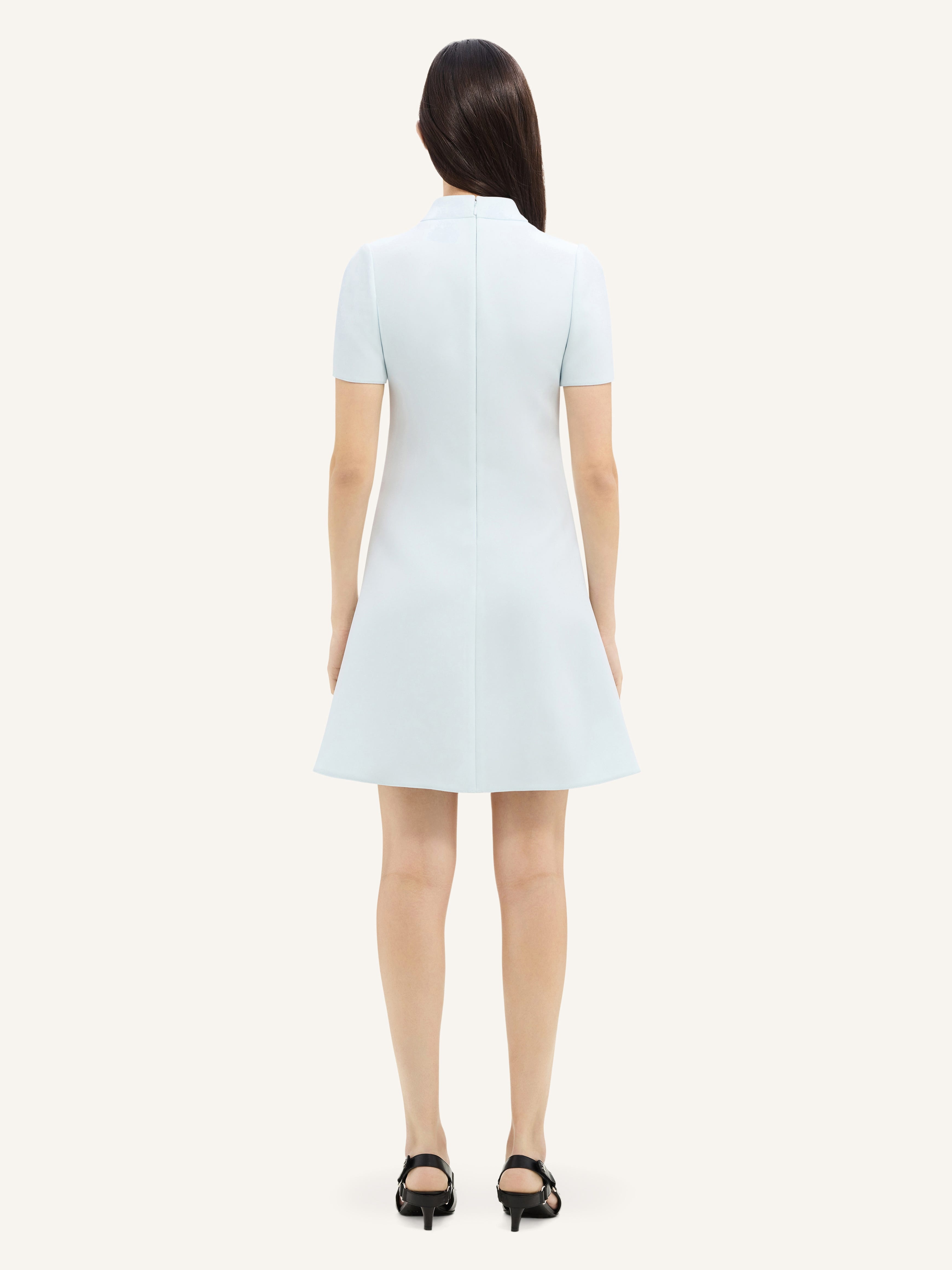 TWILL A-LINE DRESS - 4