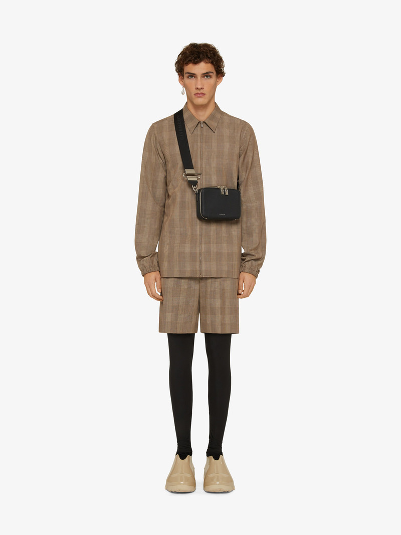 Givenchy BERMUDA IN WOOL WITH PRINCE OF WALES PATTERN outlook