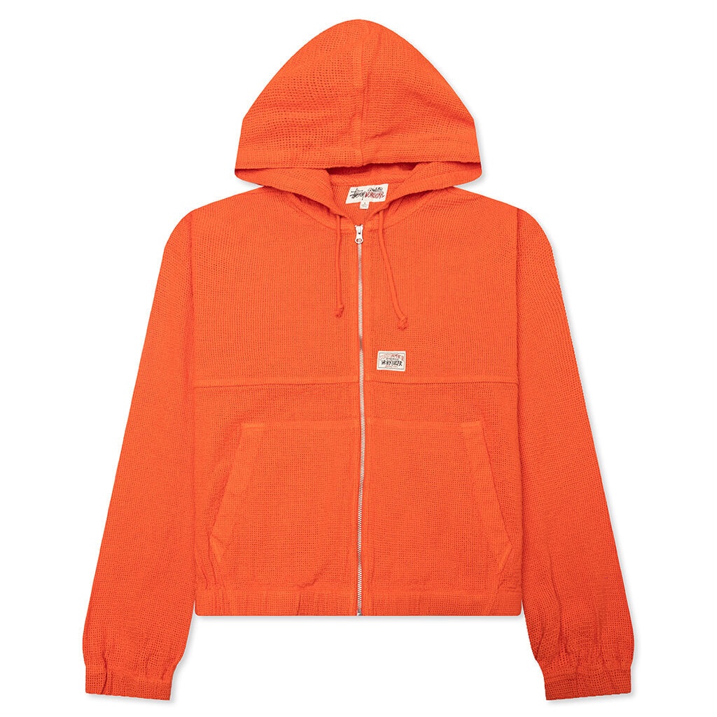 WORK JACKET COTTON MESH - RED ORANGE - 1