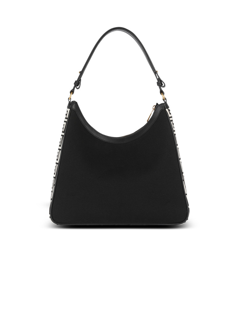 B-Army canvas bag with leather inserts 4