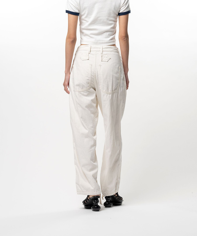 Cut-Out Pocket Denim Pants 7